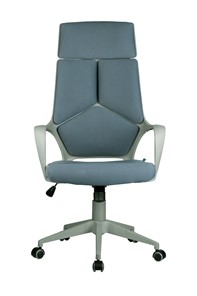 Кресло офисное Riva Chair 8989 (Серый/серый) в Архангельске - предосмотр 1
