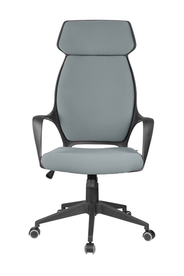 Кресло компьютерное Riva Chair 7272 (Серый/черный) в Архангельске - изображение 1