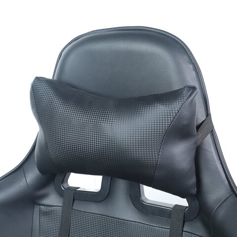 Компьютерное кресло Brabix GT Carbon GM-115 (две подушки, экокожа, черное) 531932 в Архангельске - изображение 5