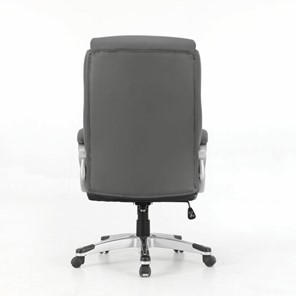 Офисное кресло Brabix Premium Level EX-527 (пружинный блок, рециклированная кожа, серое) в Архангельске - предосмотр 3