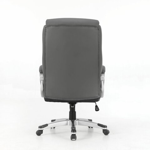 Офисное кресло Brabix Premium Level EX-527 (пружинный блок, рециклированная кожа, серое) в Архангельске - изображение 3