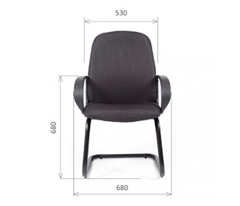 Офисный стул CHAIRMAN 279V JP15-1, ткань, цвет серый в Архангельске - предосмотр 1