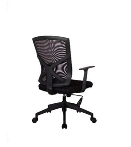 Кресло компьютерное Riva Chair 698, Цвет черный в Архангельске - предосмотр 3