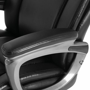 Кресло компьютерное Brabix Premium Solid HD-005 (рециклированная кожа, черное) 531941 в Архангельске - предосмотр 7