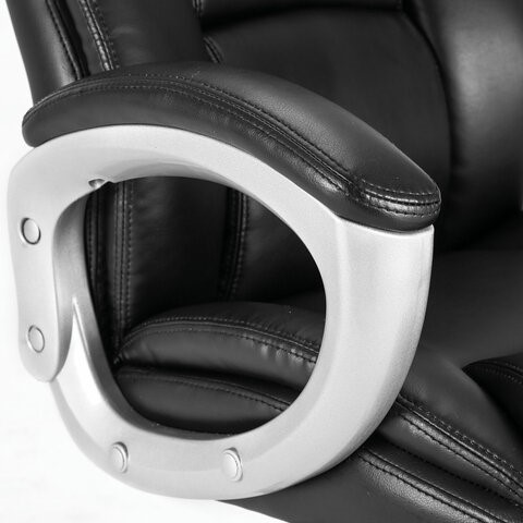 Кресло Brabix Premium Grand EX-501 (рециклированная кожа, черное) 531950 в Архангельске - изображение 9