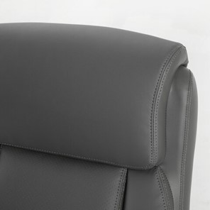 Офисное кресло Brabix Premium Level EX-527 (пружинный блок, рециклированная кожа, серое) в Архангельске - предосмотр 5