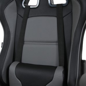 Компьютерное кресло Brabix GT Racer GM-100 (две подушки, экокожа, черное/серое) 531926 в Архангельске - предосмотр 6