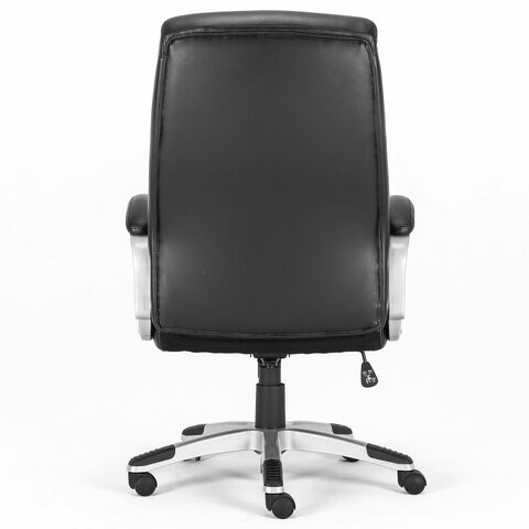 Кресло Brabix Premium Grand EX-501 (рециклированная кожа, черное) 531950 в Архангельске - изображение 3