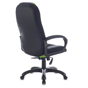 Компьютерное кресло Brabix Premium Rapid GM-102 (экокожа/ткань, черное/зеленое) в Архангельске - предосмотр 2