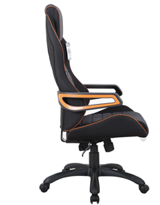 Компьютерное кресло Brabix Techno Pro GM-003 (ткань, черное/серое, вставки оранжевые) в Архангельске - предосмотр 2