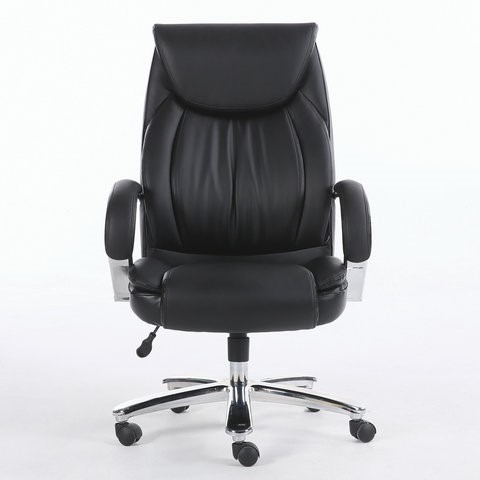 Офисное кресло Brabix Premium Advance EX-575 (хром, экокожа, черное) 531825 в Архангельске - изображение 4