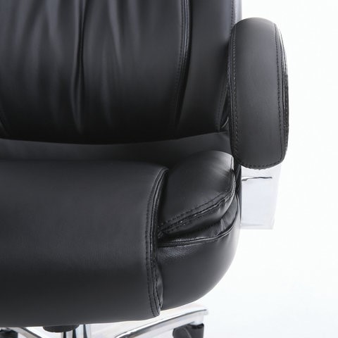 Офисное кресло Brabix Premium Advance EX-575 (хром, экокожа, черное) 531825 в Архангельске - изображение 11