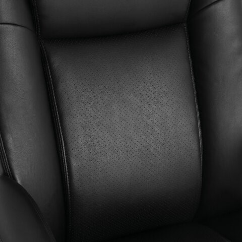 Кресло компьютерное Brabix Premium Solid HD-005 (рециклированная кожа, черное) 531941 в Архангельске - изображение 5