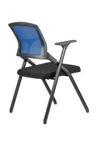 Офисное кресло складное Riva Chair M2001 (Синий/черный) в Архангельске - предосмотр 3