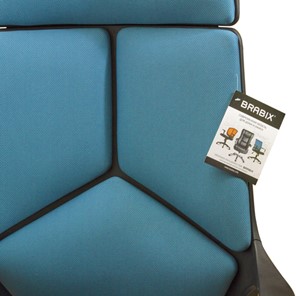 Кресло офисное Brabix Premium Prime EX-515 (ткань, голубое) в Архангельске - предосмотр 5