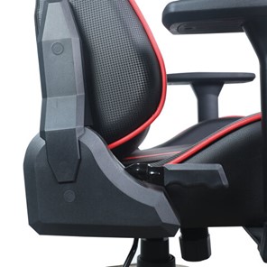 Офисное кресло Brabix GT Carbon GM-120 (две подушки, экокожа, черное/красное) 531931 в Архангельске - предосмотр 12