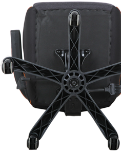 Компьютерное кресло Brabix Techno Pro GM-003 (ткань, черное/серое, вставки оранжевые) в Архангельске - предосмотр 5