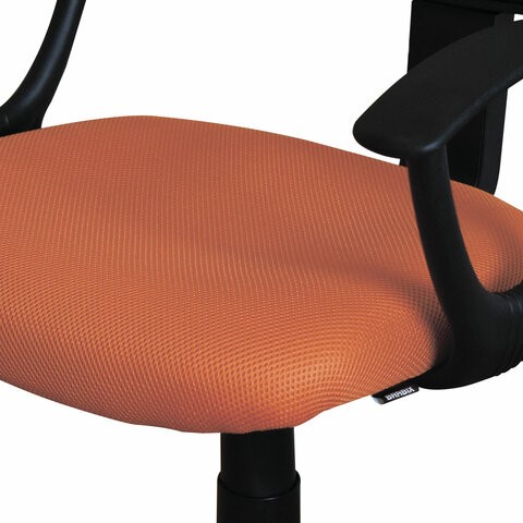 Кресло компьютерное Brabix Flip MG-305 (ткань TW, оранжевое/черное) в Архангельске - изображение 5