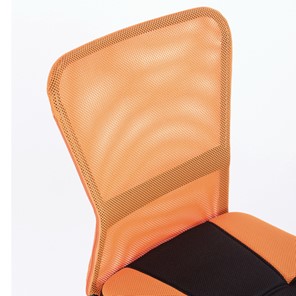 Кресло Brabix Smart MG-313 (без подлокотников, комбинированное, черное/оранжевое) в Архангельске - предосмотр 5