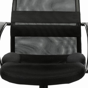 Кресло офисное Brabix Premium Stalker EX-608 PL (ткань-сетка/кожзам, черное) 532090 в Архангельске - предосмотр 6