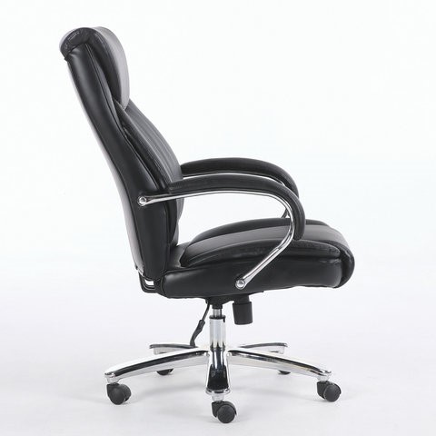 Офисное кресло Brabix Premium Advance EX-575 (хром, экокожа, черное) 531825 в Архангельске - изображение 1
