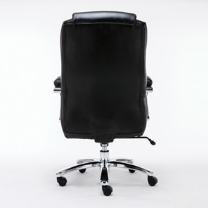 Кресло компьютерное Brabix Premium Status HD-003 (рециклированная кожа, хром, черное) 531821 в Архангельске - предосмотр 3