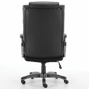 Кресло компьютерное Brabix Premium Solid HD-005 (рециклированная кожа, черное) 531941 в Архангельске - предосмотр 3