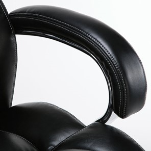 Кресло компьютерное Brabix Premium Status HD-003 (рециклированная кожа, хром, черное) 531821 в Архангельске - предосмотр 8