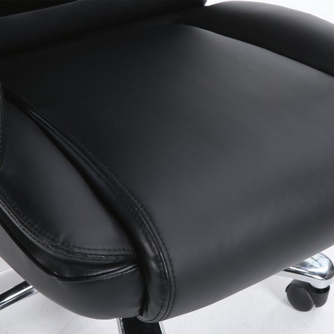 Офисное кресло Brabix Premium Advance EX-575 (хром, экокожа, черное) 531825 в Архангельске - изображение 7