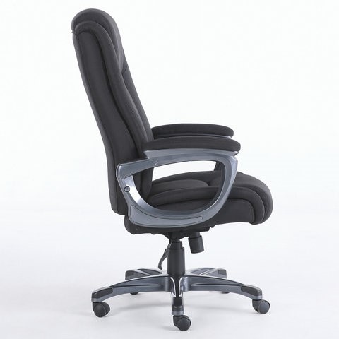 Кресло офисное Brabix Premium Solid HD-005 (ткань, черное) 531822 в Архангельске - изображение 1