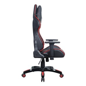 Офисное кресло Brabix GT Carbon GM-120 (две подушки, экокожа, черное/красное) 531931 в Архангельске - предосмотр 1