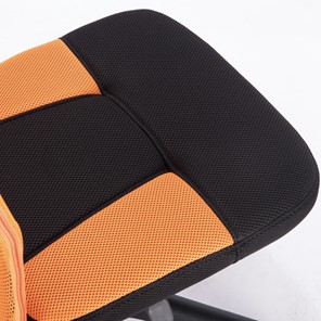 Кресло Brabix Smart MG-313 (без подлокотников, комбинированное, черное/оранжевое) в Архангельске - предосмотр 8