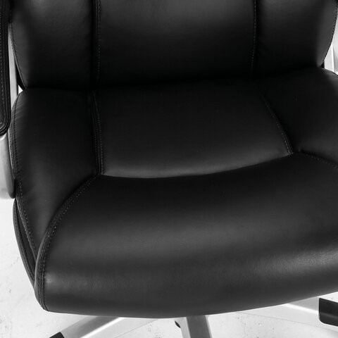 Кресло Brabix Premium Grand EX-501 (рециклированная кожа, черное) 531950 в Архангельске - изображение 7