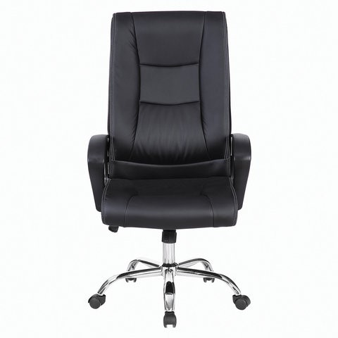 Офисное кресло Brabix Forward EX-570 (хром, экокожа, черное) 531837 в Архангельске - изображение 2