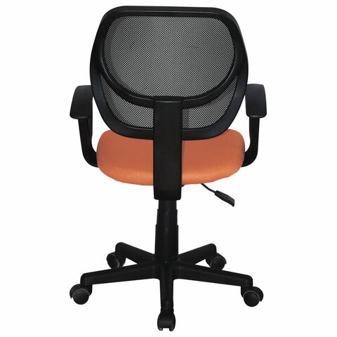 Кресло компьютерное Brabix Flip MG-305 (ткань TW, оранжевое/черное) в Архангельске - изображение 3
