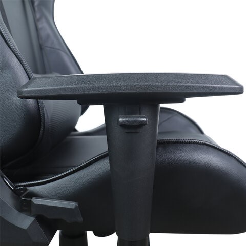 Компьютерное кресло Brabix GT Carbon GM-115 (две подушки, экокожа, черное) 531932 в Архангельске - изображение 10