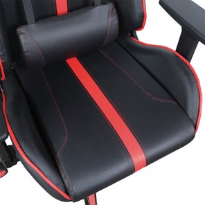 Офисное кресло Brabix GT Carbon GM-120 (две подушки, экокожа, черное/красное) 531931 в Архангельске - предосмотр 8