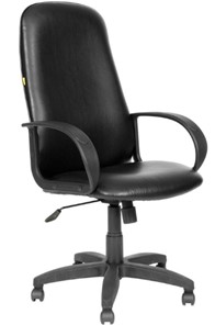 Кресло компьютерное CHAIRMAN 279, экокожа, цвет черный в Архангельске - предосмотр