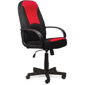 Компьютерное кресло BRABIX "City EX-512", ткань черная/красная, TW, 531408 в Архангельске - предосмотр