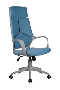 Кресло компьютерное Riva Chair 8989 (Синий/серый) в Архангельске