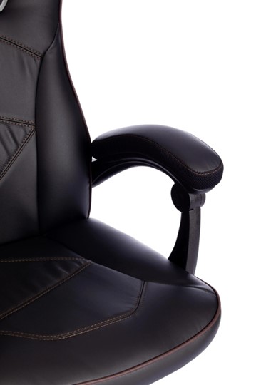 Кресло ARENA кож/зам, черный/черный карбон, 36-6/карбон черный арт.13561 в Архангельске - изображение 10