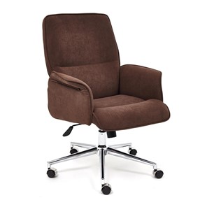Компьютерное кресло YORK флок, коричневый, арт.13860 в Архангельске - предосмотр