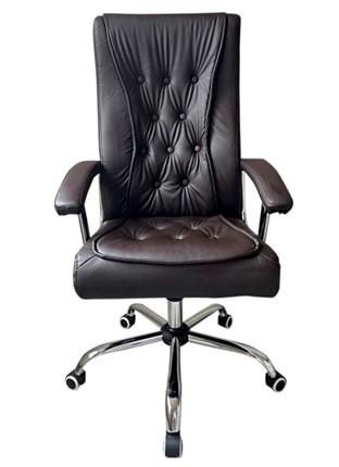 Кресло офисное С 22  коричневый в Архангельске - изображение