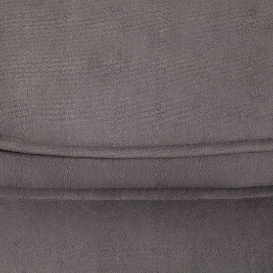 Офисное кресло BERGAMO Хром (22) флок, серый, 29 арт.19374 в Архангельске - изображение 11