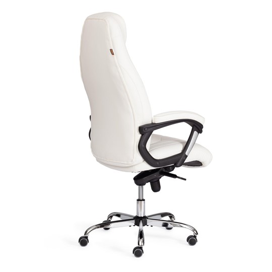Кресло BOSS Lux, кож/зам, белый, арт.21152 в Архангельске - изображение 3