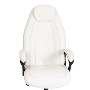 Кресло BOSS Lux, кож/зам, белый, арт.21152 в Архангельске - предосмотр 5