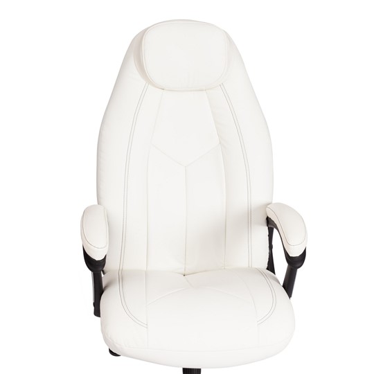 Кресло BOSS Lux, кож/зам, белый, арт.21152 в Архангельске - изображение 5