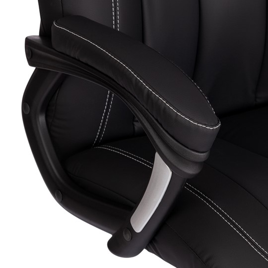 Кресло компьютерное BOSS Lux, кож/зам, черный, арт.21151 в Архангельске - изображение 7