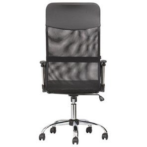 Кресло офисное BRABIX "Flash MG-302", с подлокотниками, хром, черное, 530867 в Архангельске - предосмотр 5