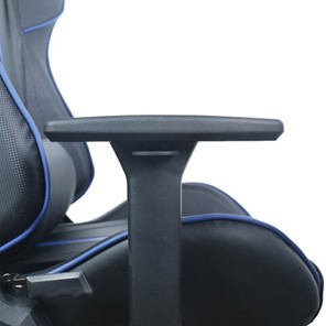 Офисное кресло BRABIX "GT Carbon GM-120", две подушки, экокожа, черное/синее, 531930 в Архангельске - предосмотр 13
